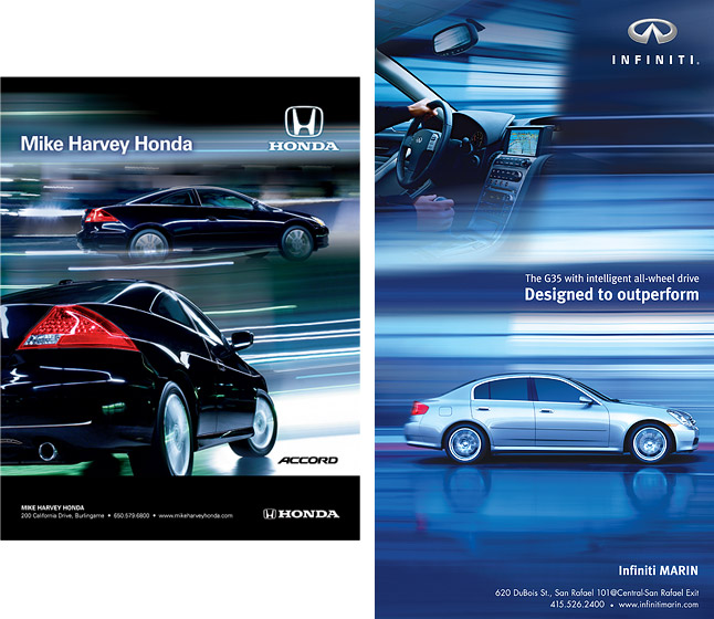 Honda and Infiniti car images